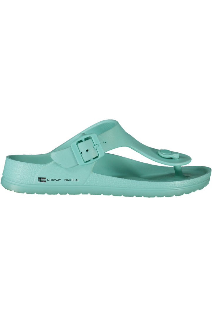 NORWAY 1963 CALZATURA CIABATTA DONNA AZZURRO