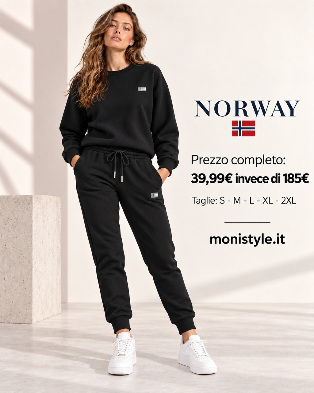 Tuta Norway 1963 completa Felpa + Pantalone