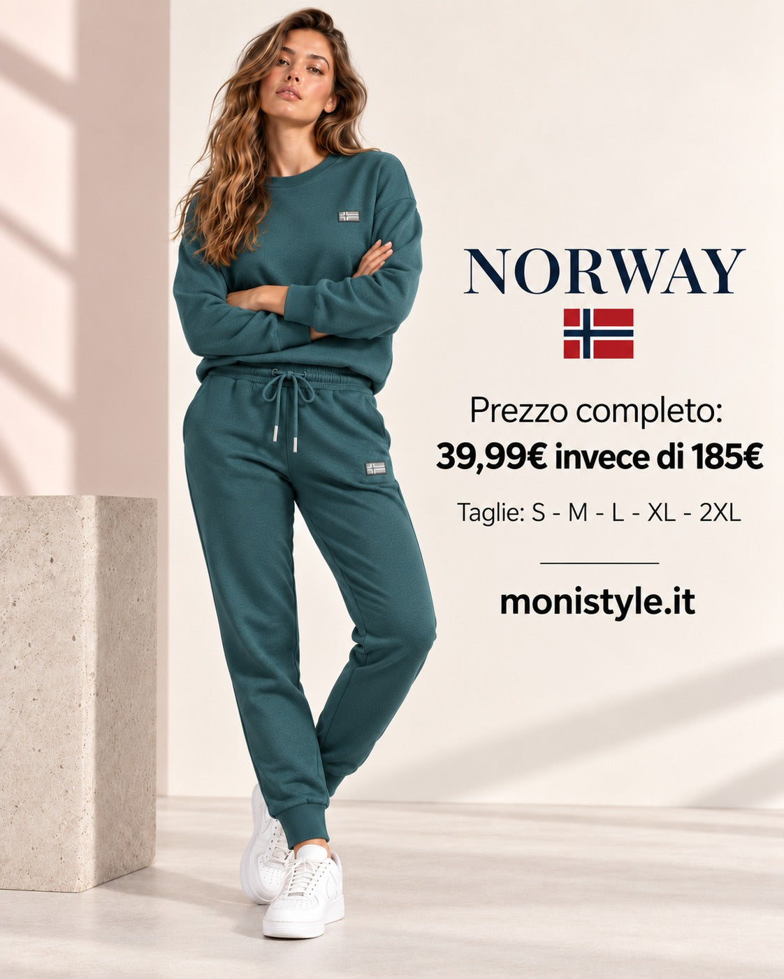 Tuta Norway 1963 completa Felpa + Pantalone