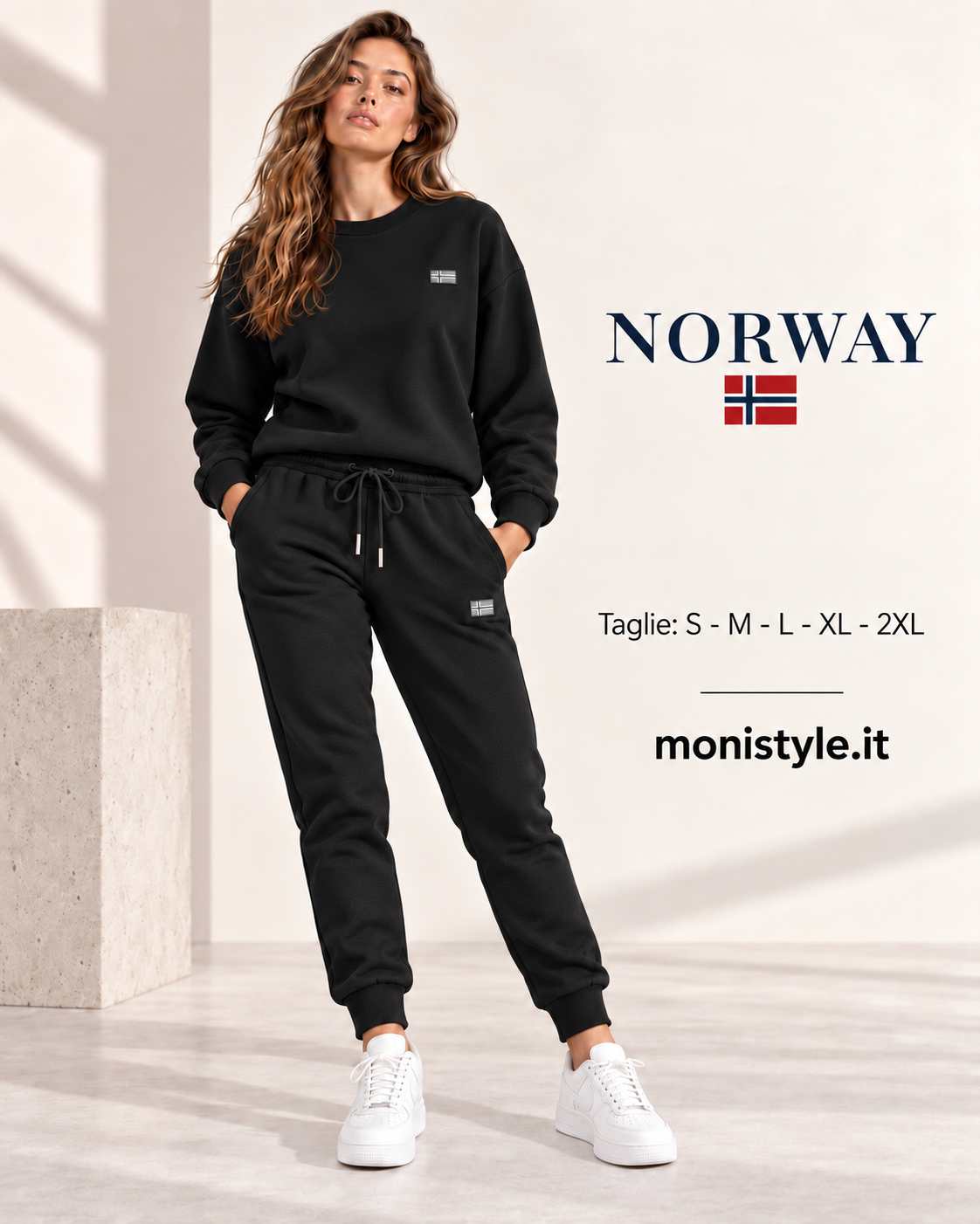 Tuta Norway 1963 completa Felpa + Pantalone