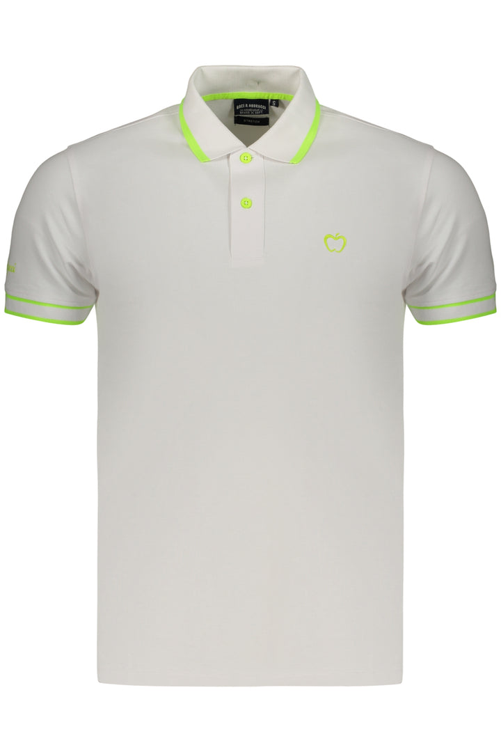 BACI&ABBRACCI POLO MANICHE CORTE UOMO BIANCO
