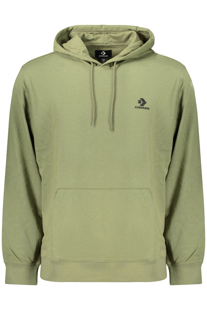 CONVERSE FELPA SENZA ZIP UOMO VERDE