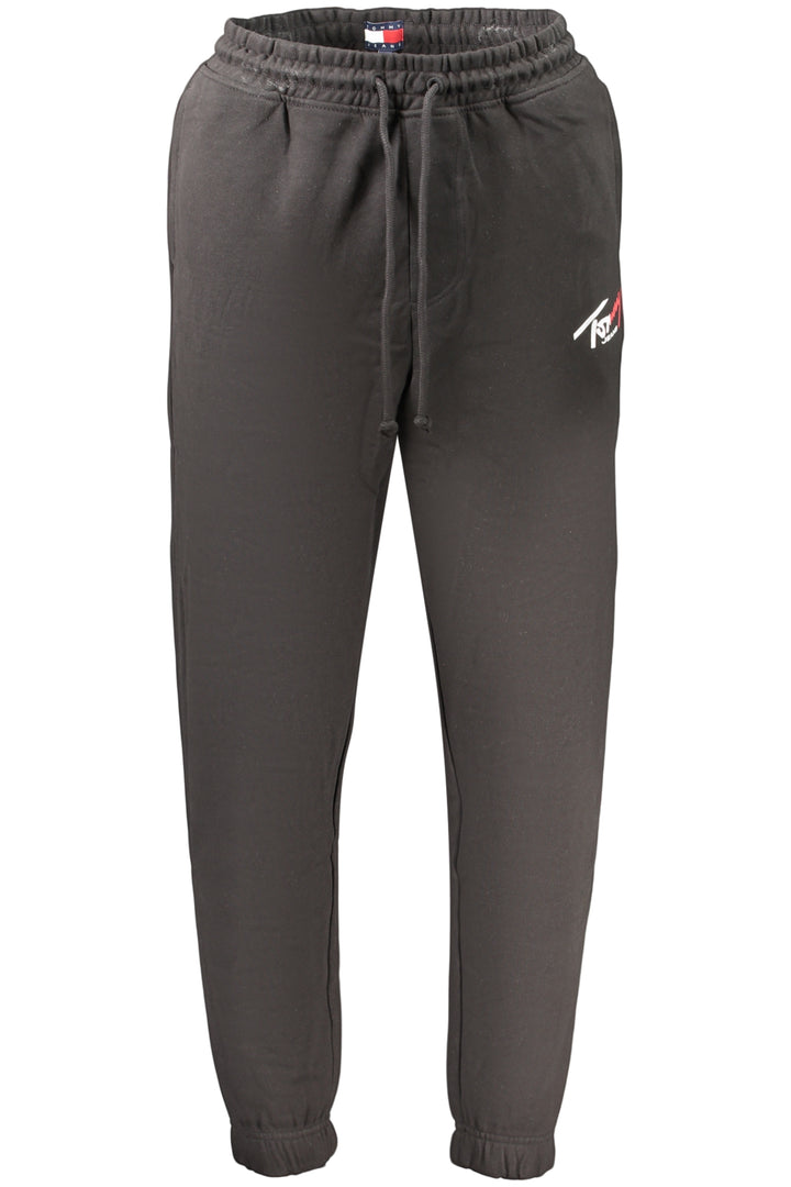 TOMMY HILFIGER PANTALONE TUTA LUNGO UOMO NERO