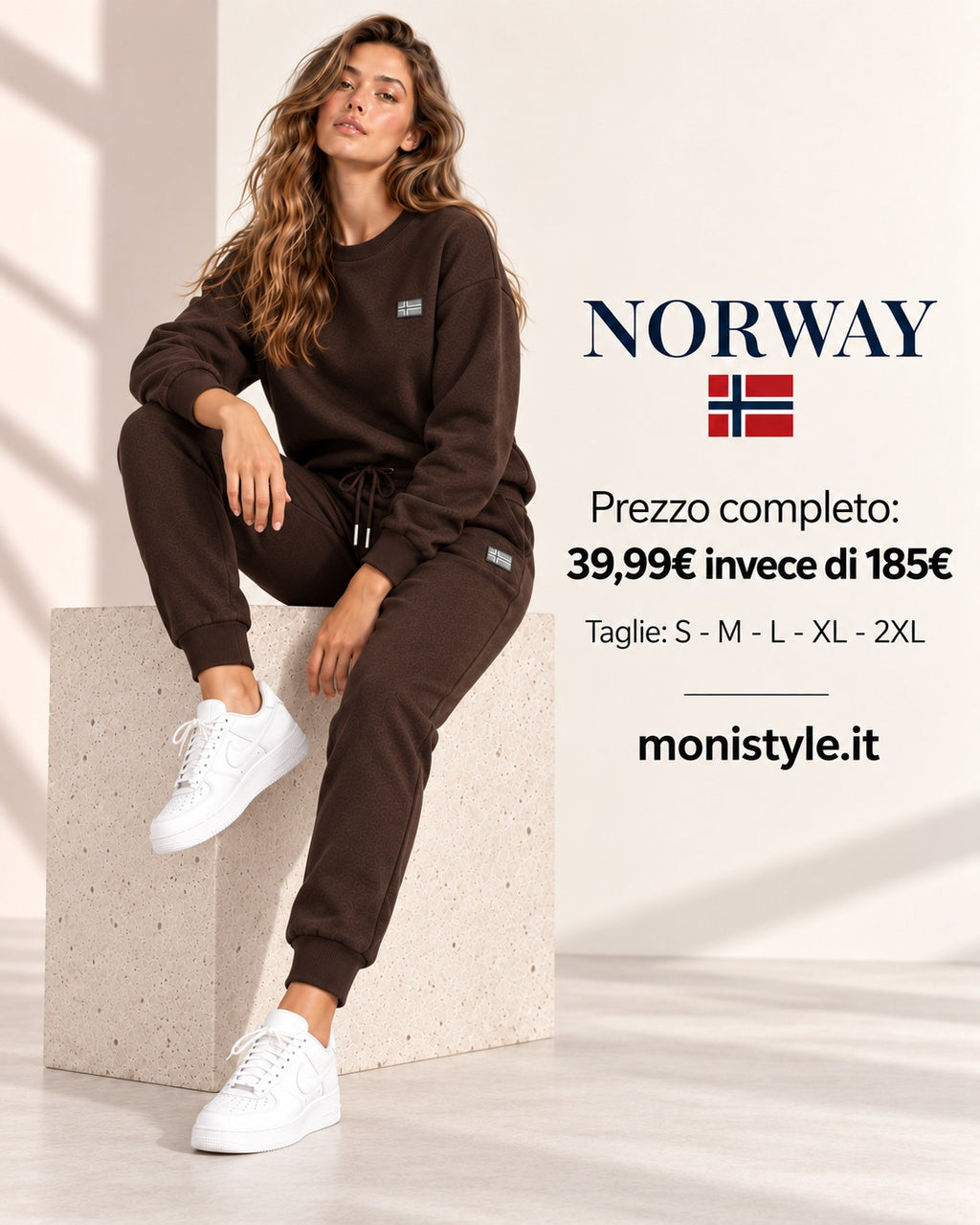 Tuta Norway 1963 completa Felpa + Pantalone