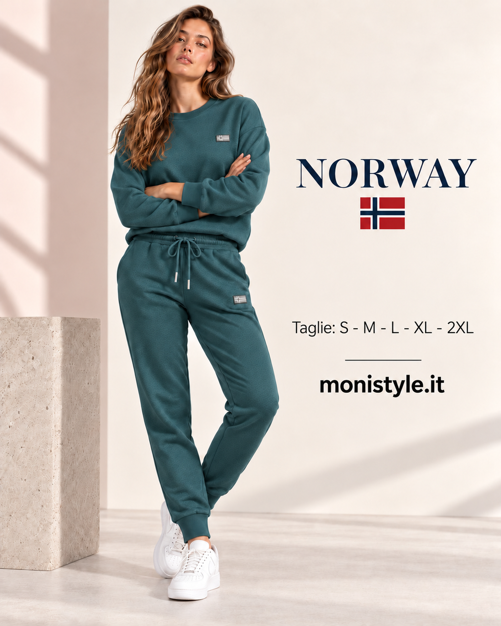 Tuta Norway 1963 completa Felpa + Pantalone