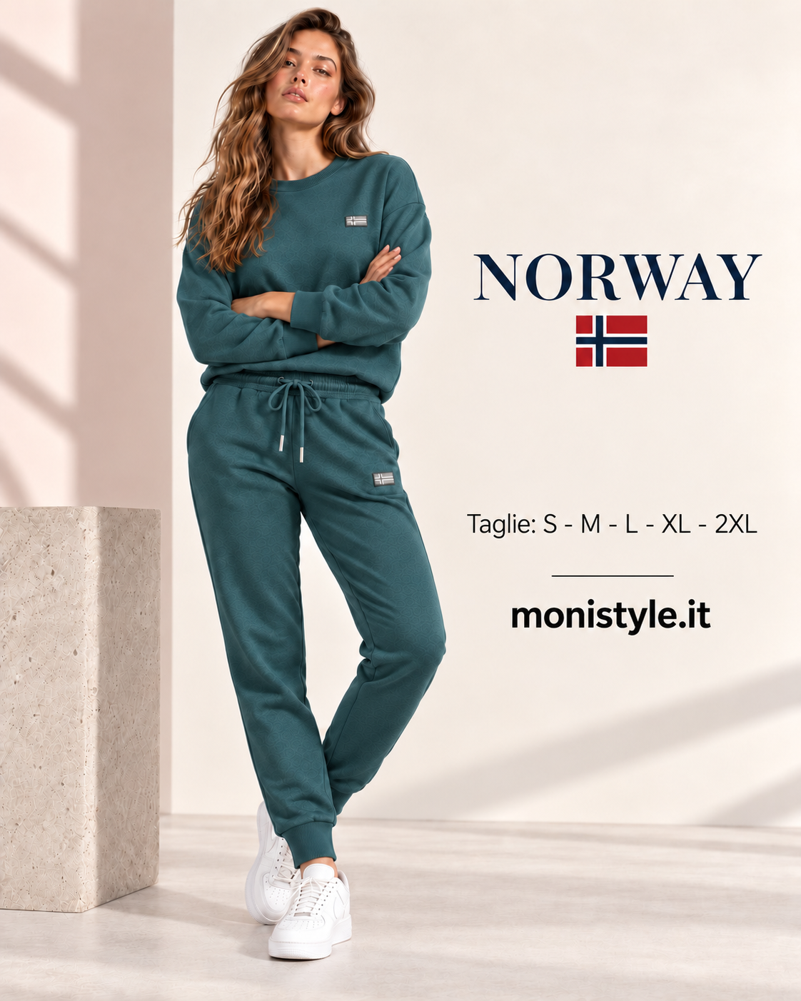 Tuta Norway 1963 completa Felpa + Pantalone