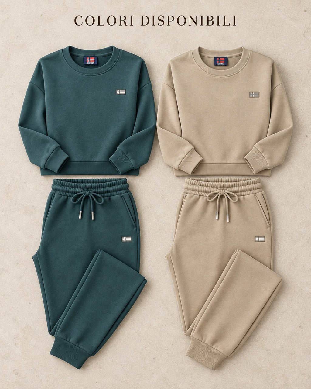Tuta Norway 1963 completa Felpa + Pantalone