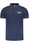 ACCADEMIA MILITARE POLO MANICHE CORTE UOMO BLU