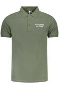 ACCADEMIA MILITARE POLO MANICHE CORTE UOMO VERDE