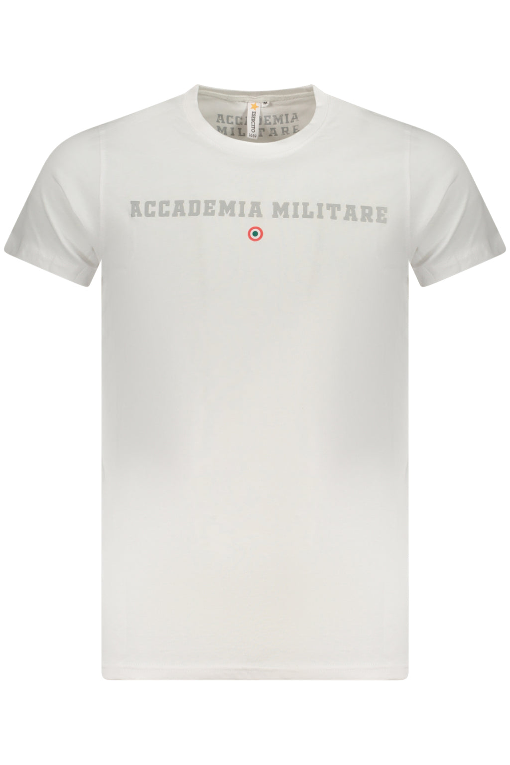 ACCADEMIA MILITARE T-SHIRT MANICHE CORTE UOMO BIANCO