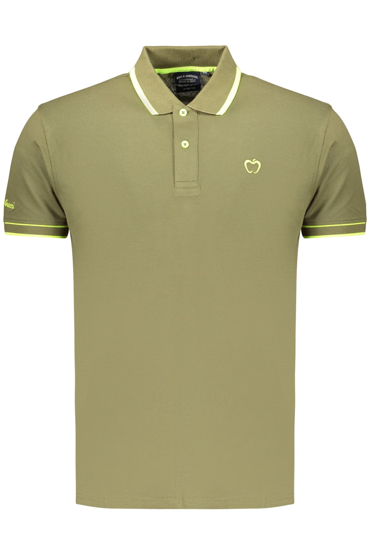 BACI&ABBRACCI POLO MANICHE CORTE UOMO VERDE