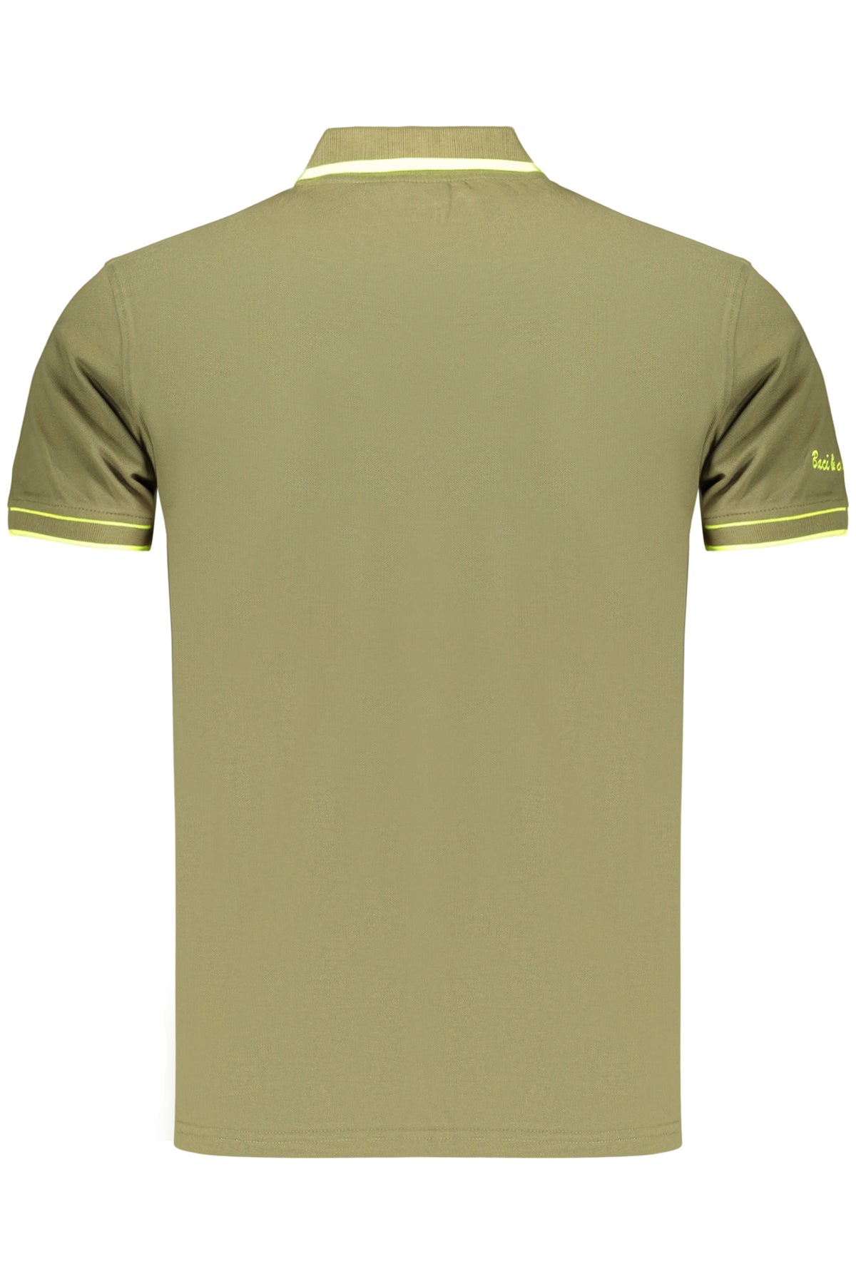 BACI&ABBRACCI POLO MANICHE CORTE UOMO VERDE