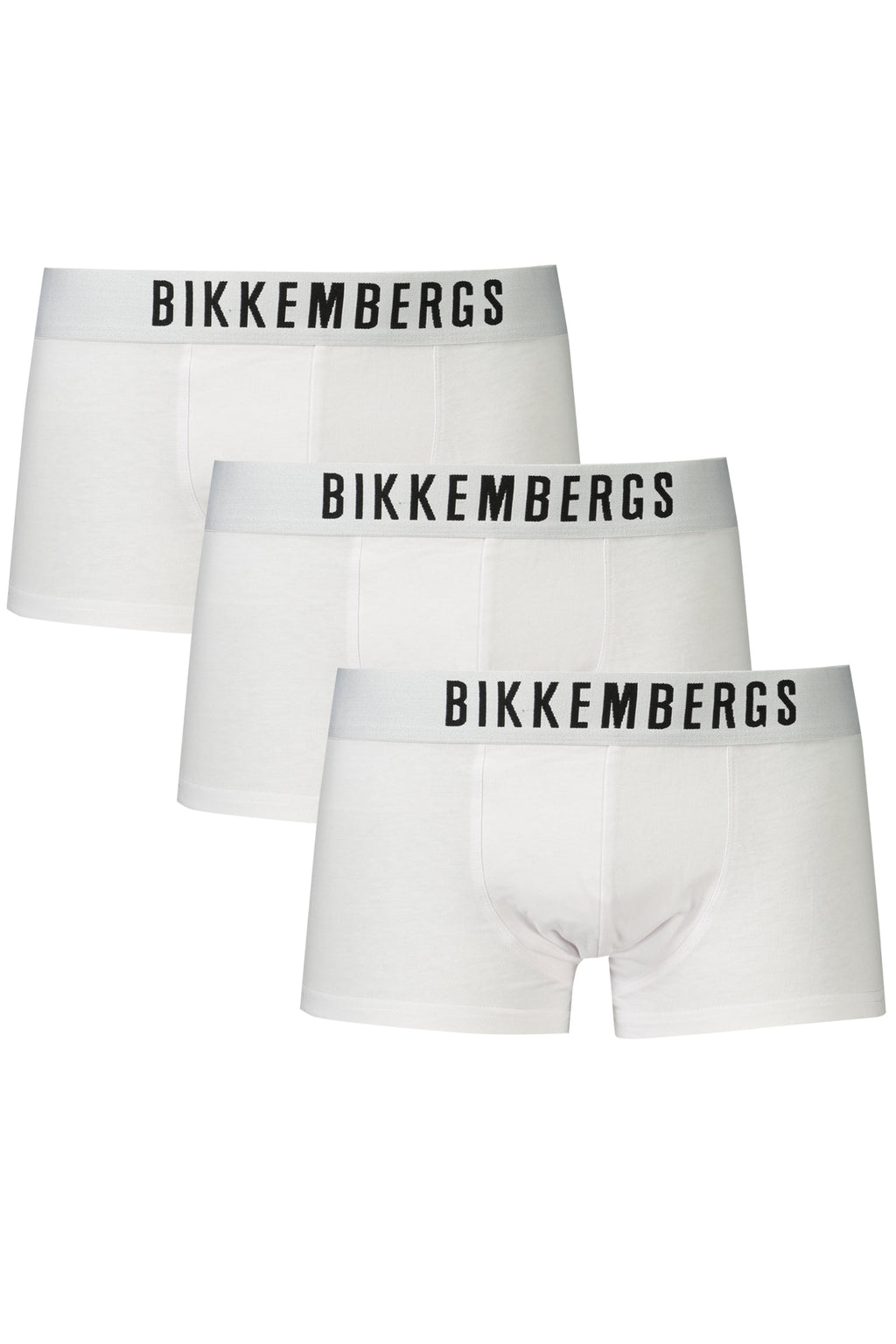 BIKKEMBERGS BOXER UOMO BIANCO
