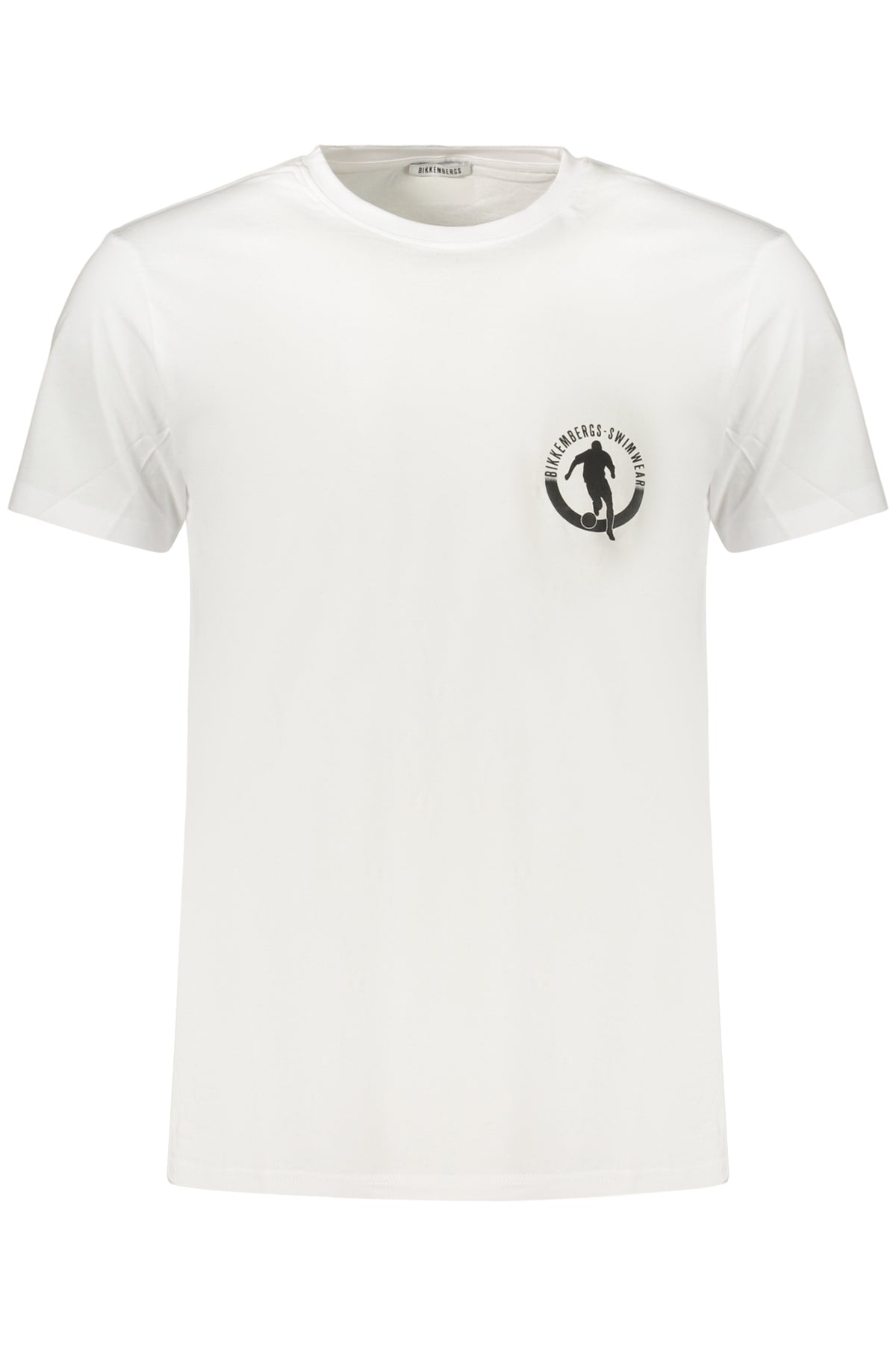 BIKKEMBERGS T-SHIRT MANICHE CORTE UOMO BIANCO