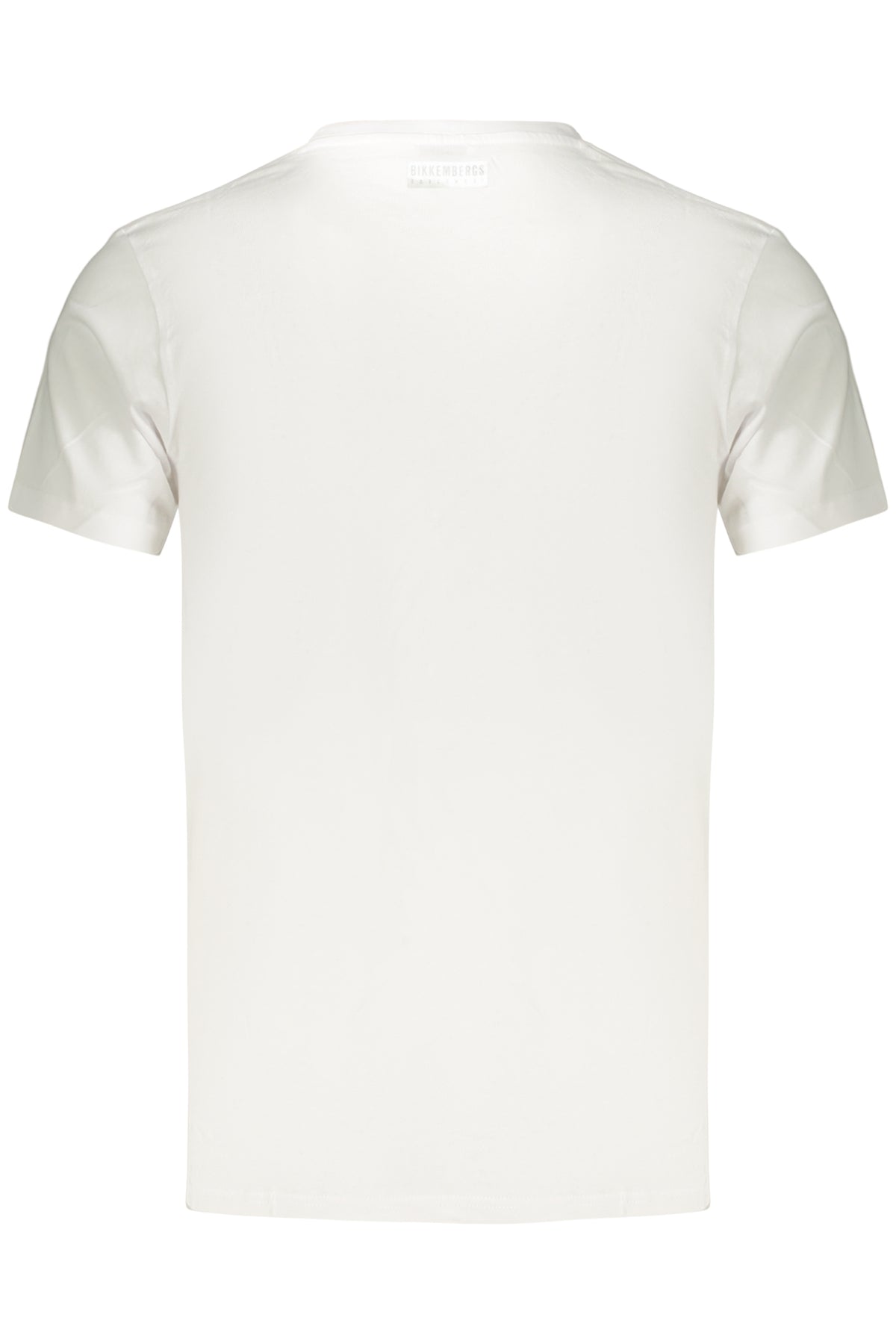 BIKKEMBERGS T-SHIRT MANICHE CORTE UOMO BIANCO