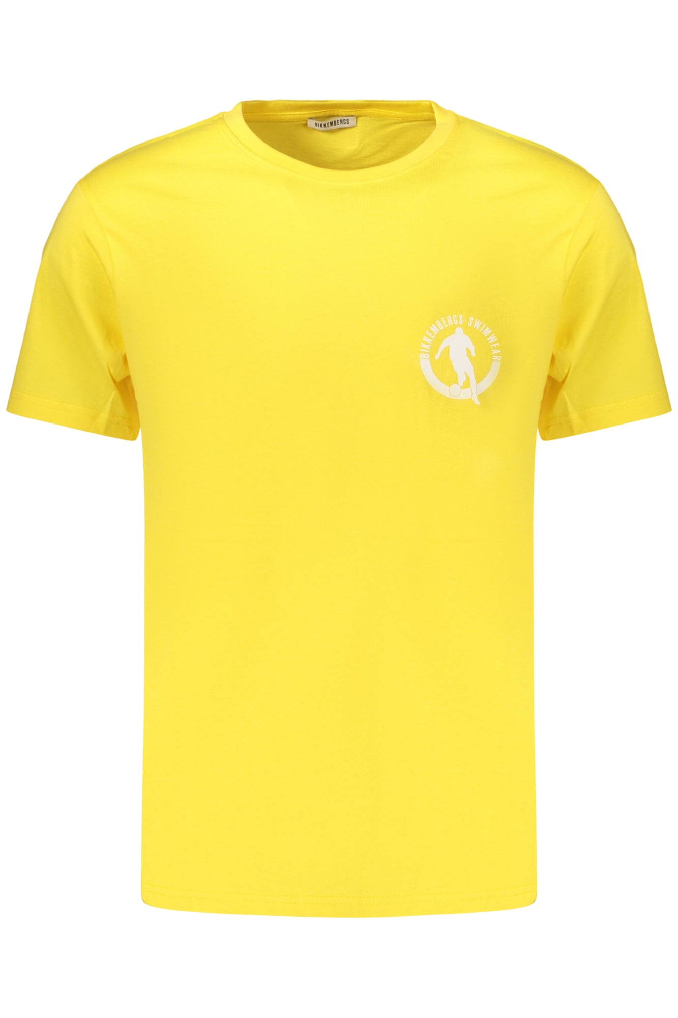 BIKKEMBERGS T-SHIRT MANICHE CORTE UOMO GIALLO