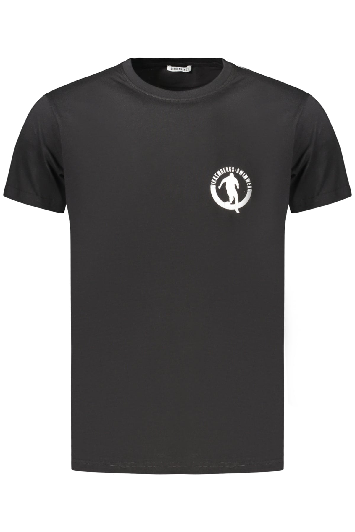 BIKKEMBERGS T-SHIRT MANICHE CORTE UOMO NERO