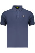 BLAUER APPAREL POLO MANICHE CORTE UOMO BLU