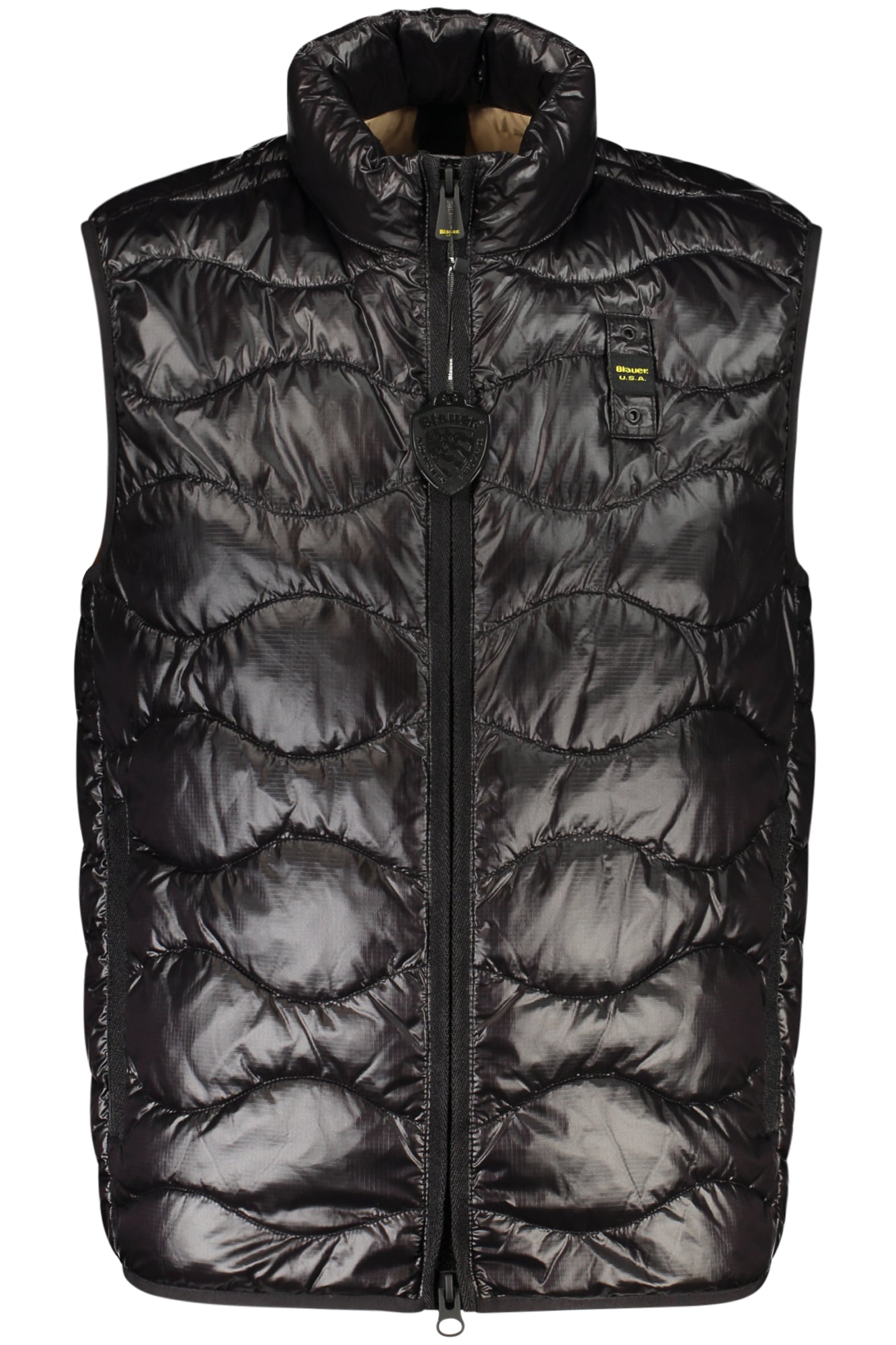 BLAUER APPAREL SMANICATO UOMO NERO