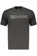 BLAUER APPAREL T-SHIRT MANICHE CORTE UOMO NERO