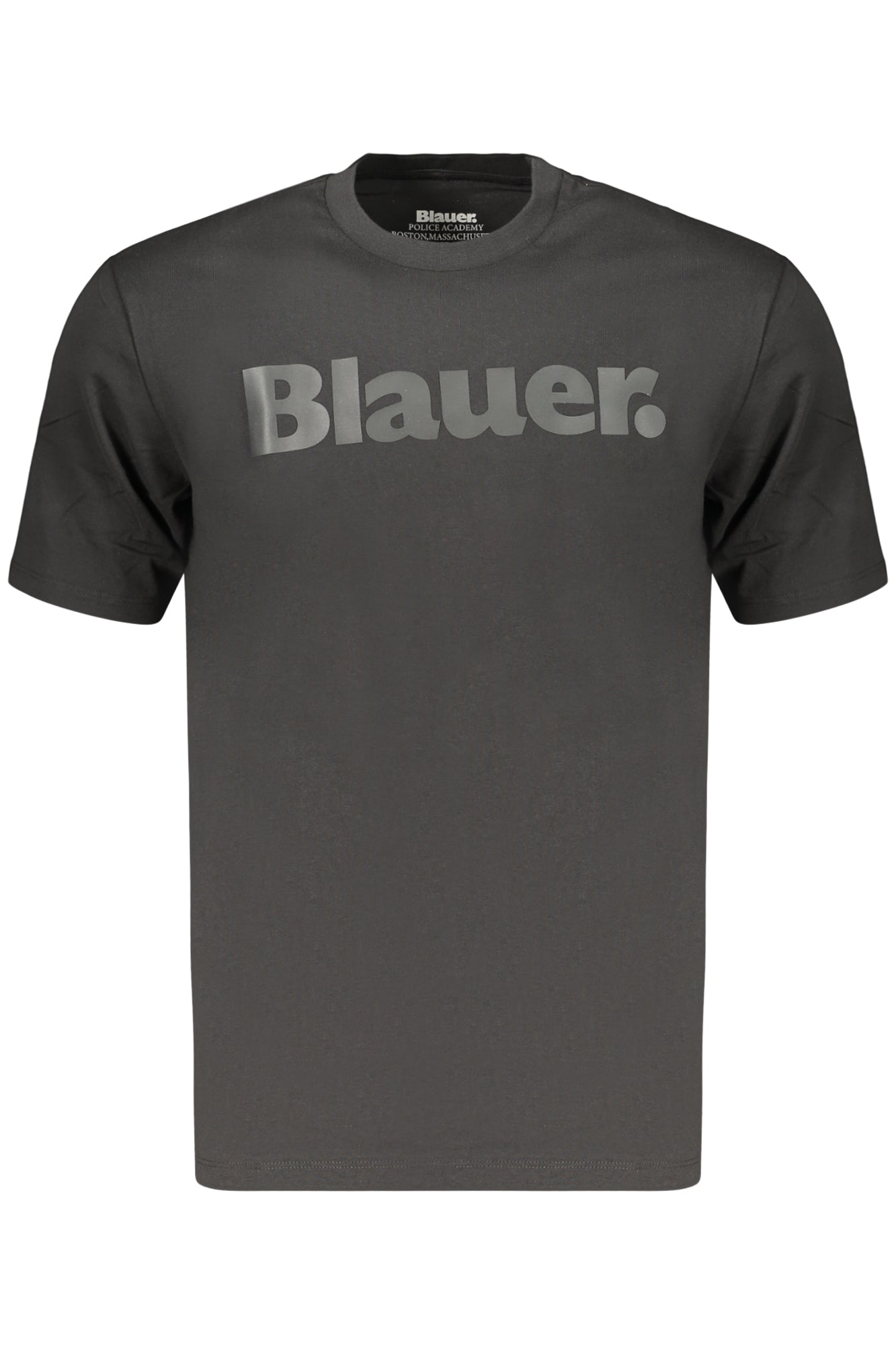BLAUER APPAREL T-SHIRT MANICHE CORTE UOMO NERO