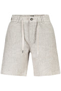 BOSS PANTALONE BERMUDA UOMO GRIGIO