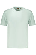 BOSS T-SHIRT MANICHE CORTE UOMO AZZURRO