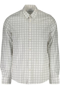 CALVIN KLEIN CAMICIA MANICHE LUNGHE UOMO BIANCO