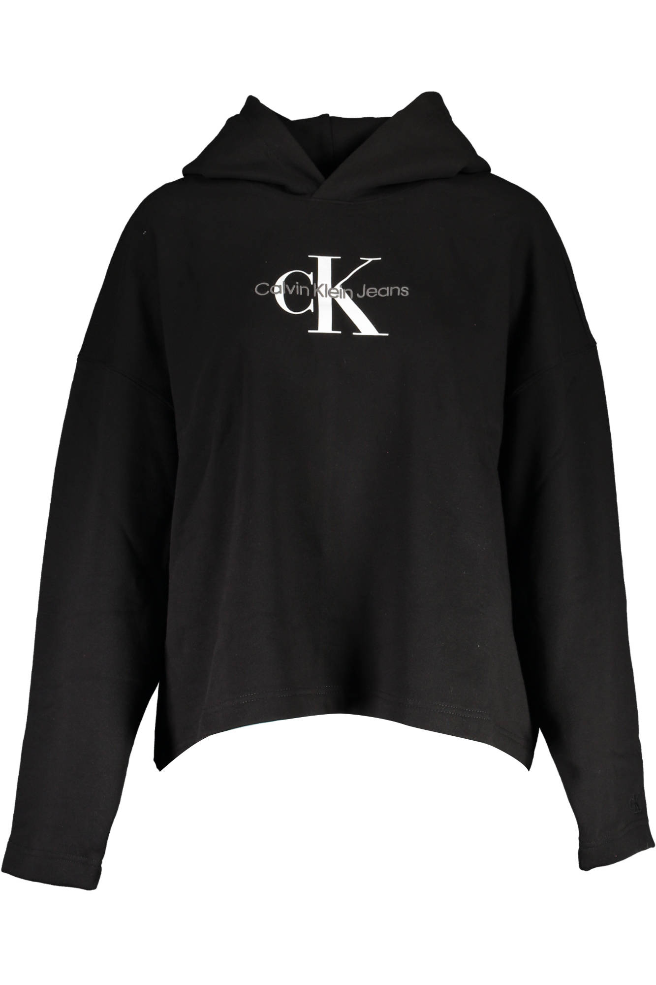 CALVIN KLEIN FELPA SENZA ZIP DONNA NERO