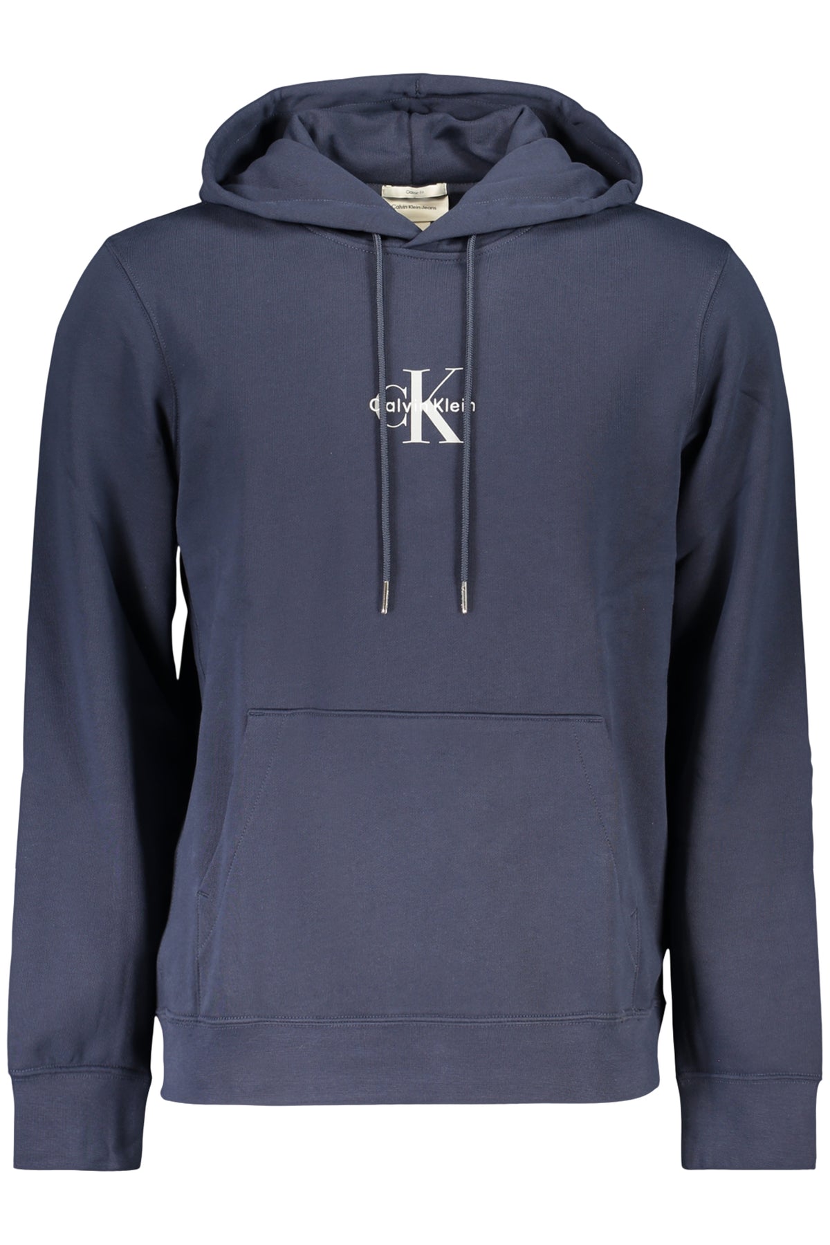 CALVIN KLEIN FELPA SENZA ZIP UOMO BLU