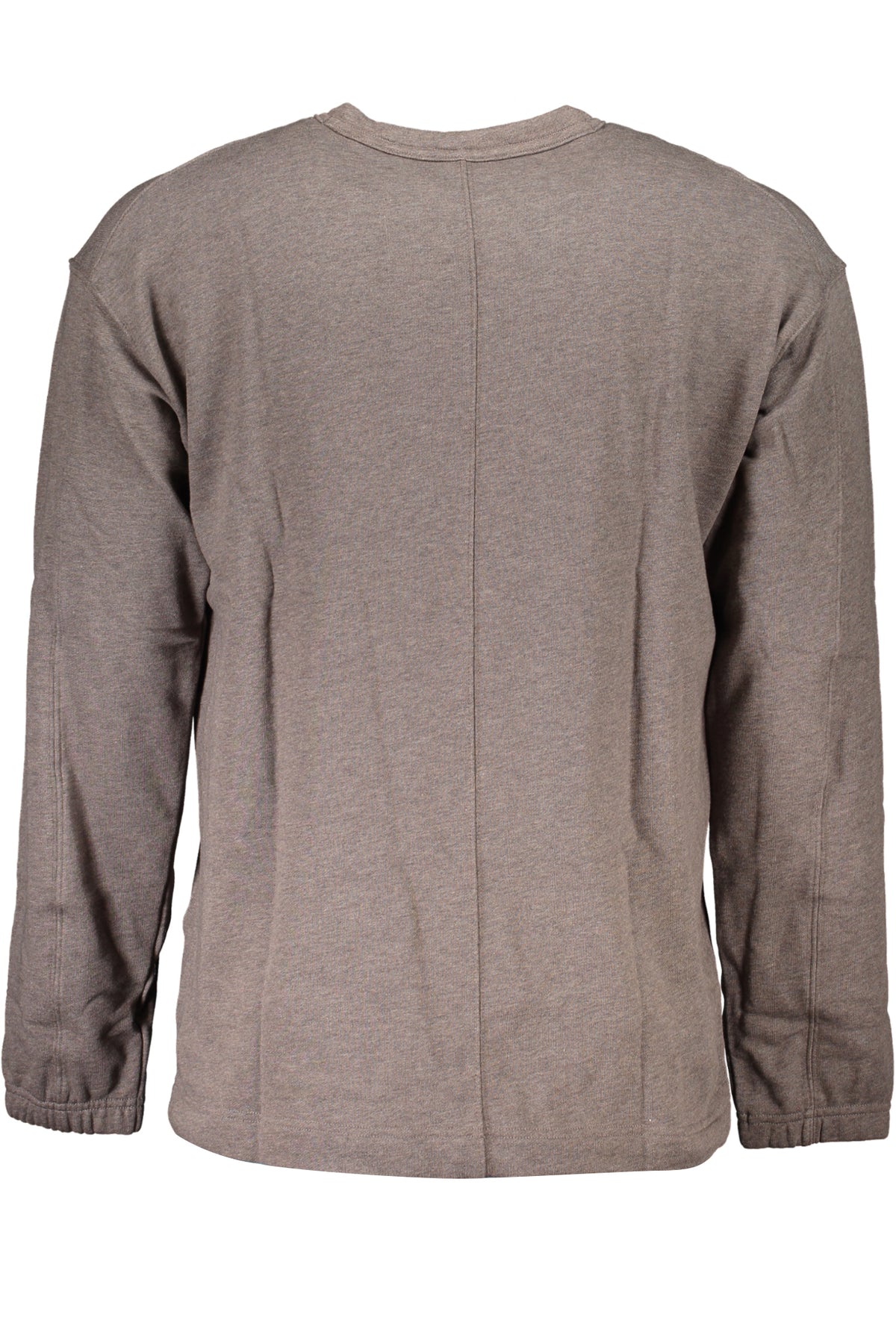 CALVIN KLEIN FELPA SENZA ZIP UOMO MARRONE