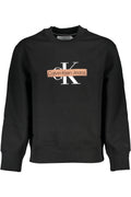 CALVIN KLEIN FELPA SENZA ZIP UOMO NERO