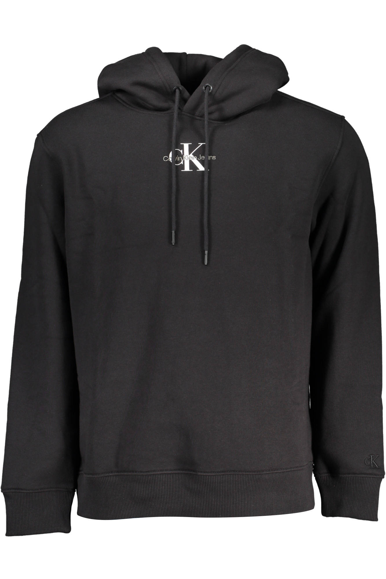 CALVIN KLEIN FELPA SENZA ZIP UOMO NERO