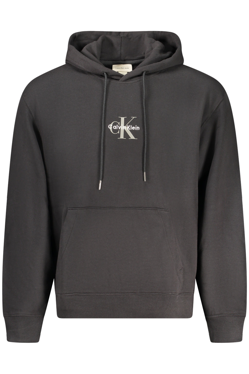 CALVIN KLEIN FELPA SENZA ZIP UOMO NERO