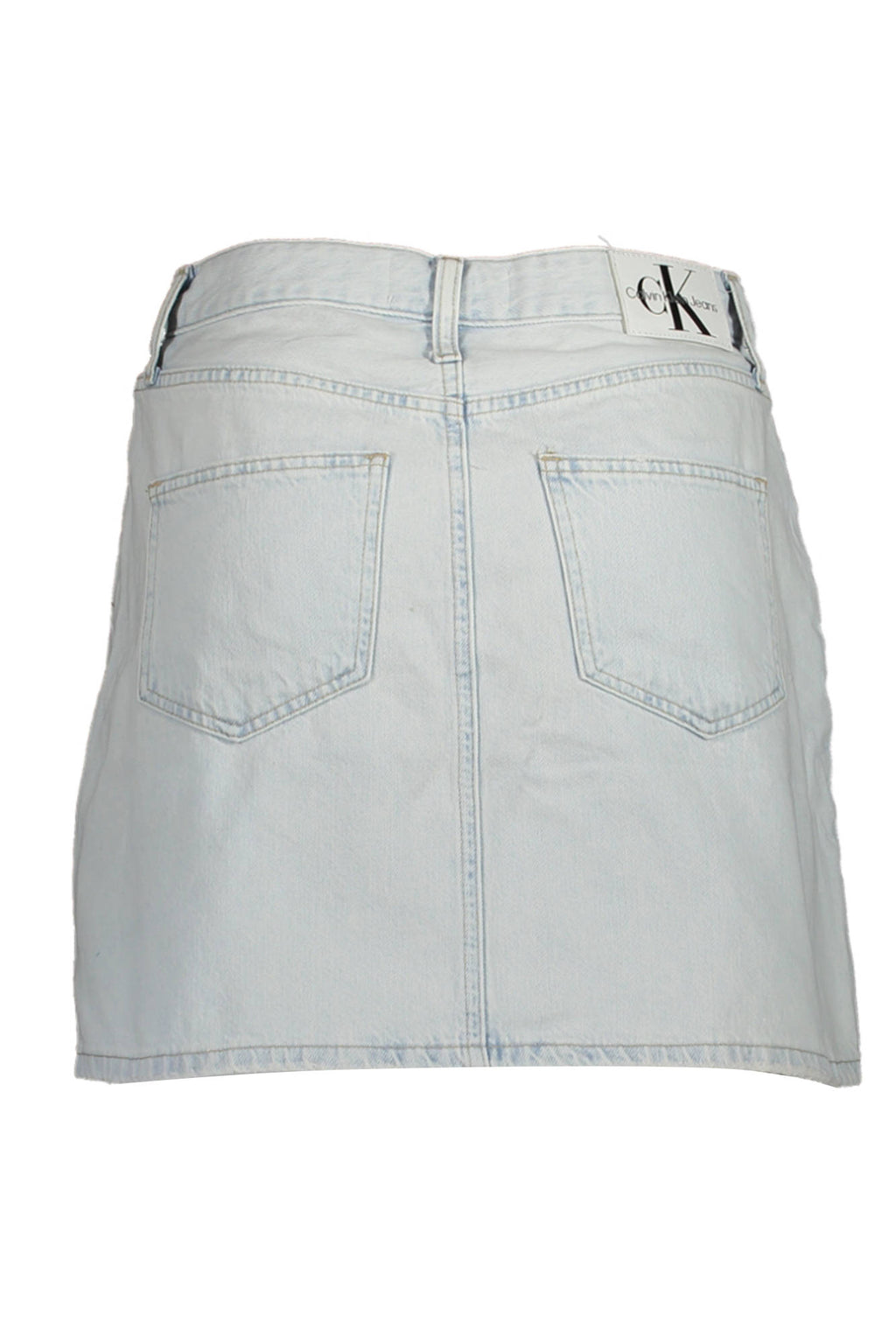CALVIN KLEIN GONNA CORTA DONNA AZZURRO
