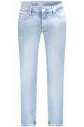 CALVIN KLEIN JEANS DENIM UOMO AZZURRO