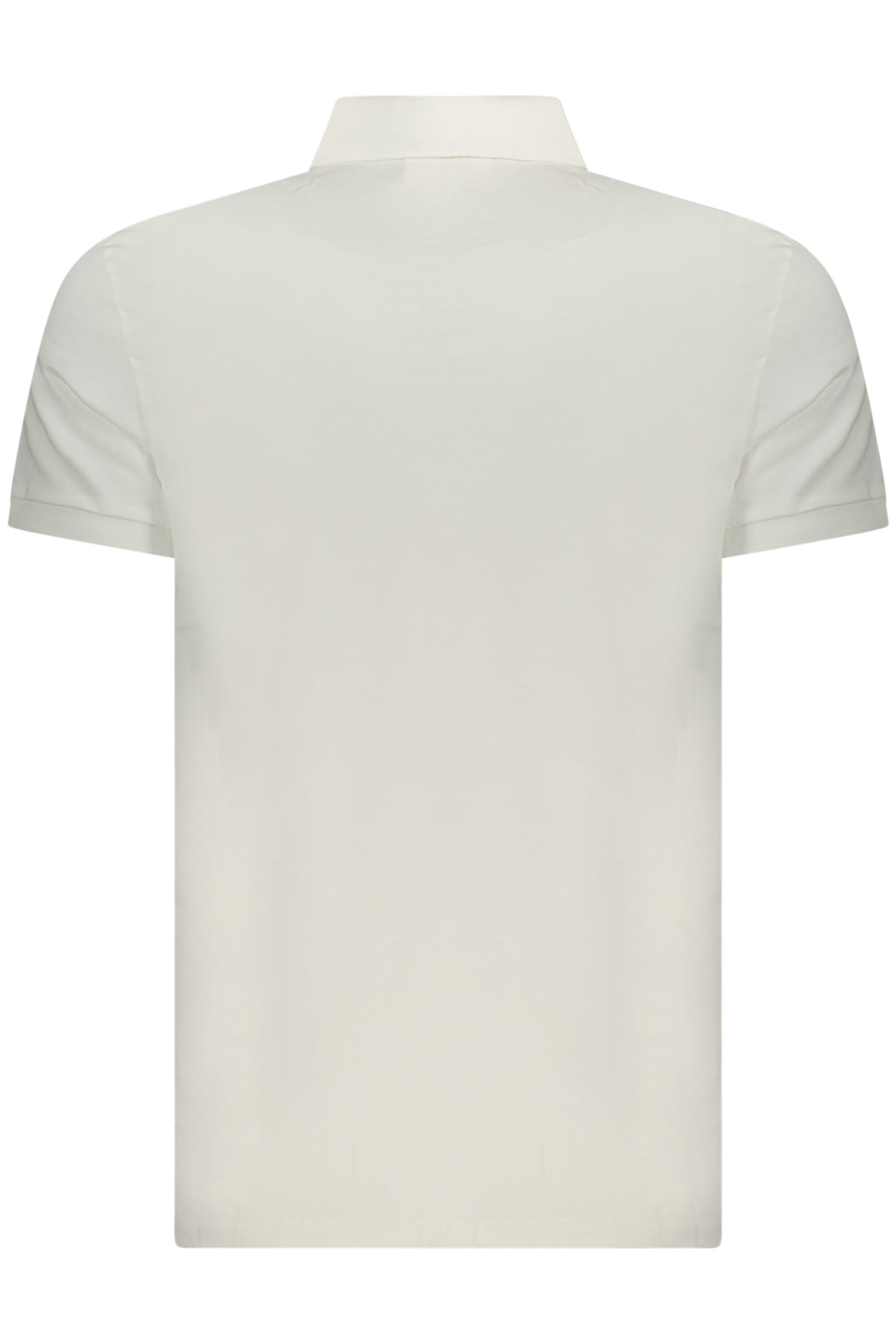 CALVIN KLEIN POLO MANICHE CORTE UOMO BIANCO