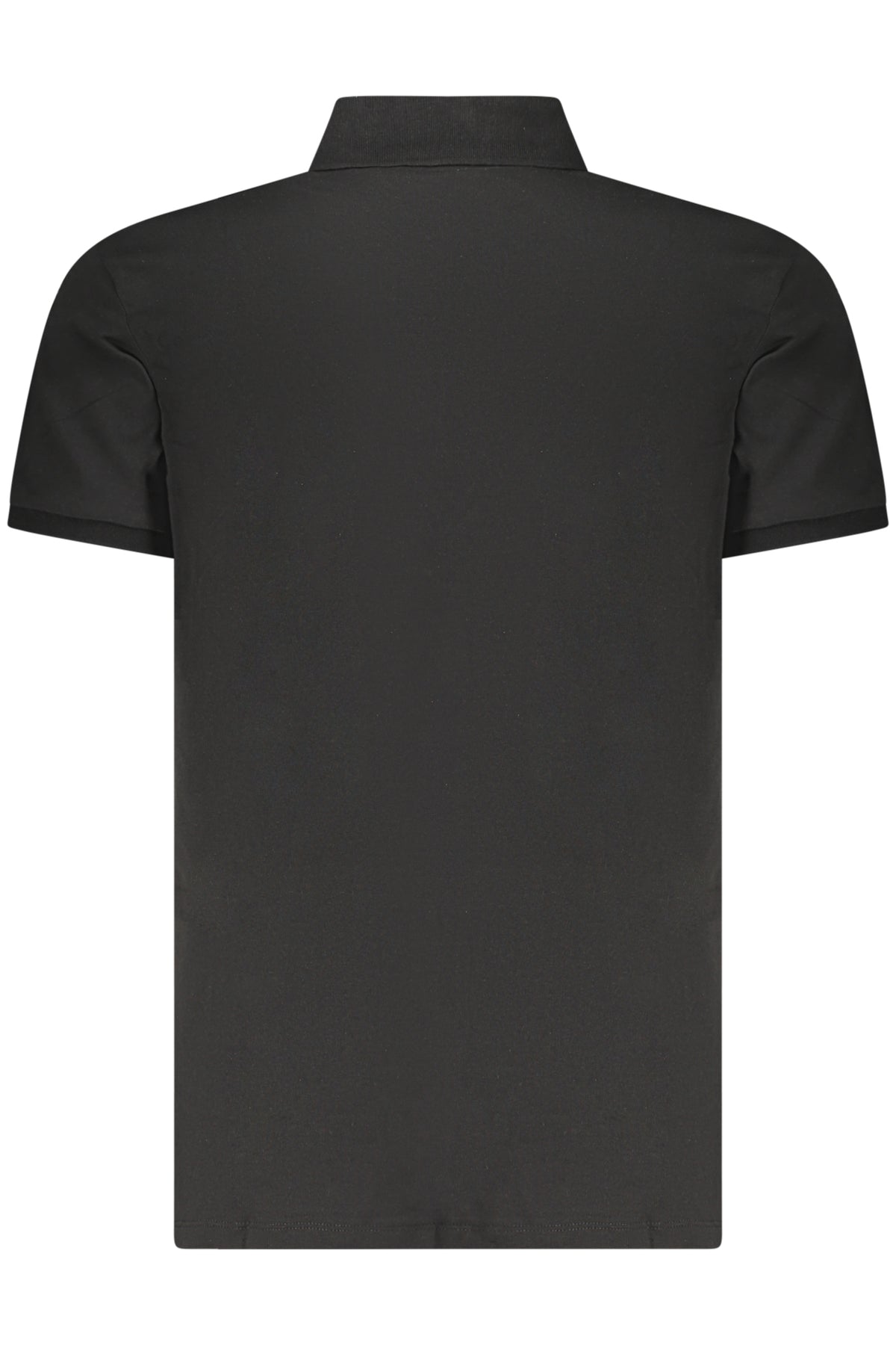 CALVIN KLEIN POLO MANICHE CORTE UOMO NERO