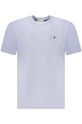 CALVIN KLEIN T-SHIRT MANICHE CORTE UOMO AZZURRO
