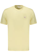 CALVIN KLEIN T-SHIRT MANICHE CORTE UOMO GIALLO