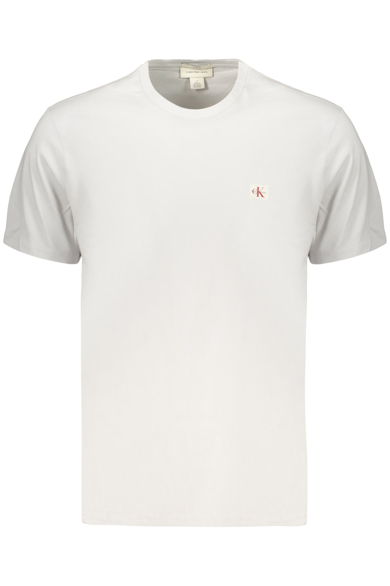 CALVIN KLEIN T-SHIRT MANICHE CORTE UOMO GRIGIO