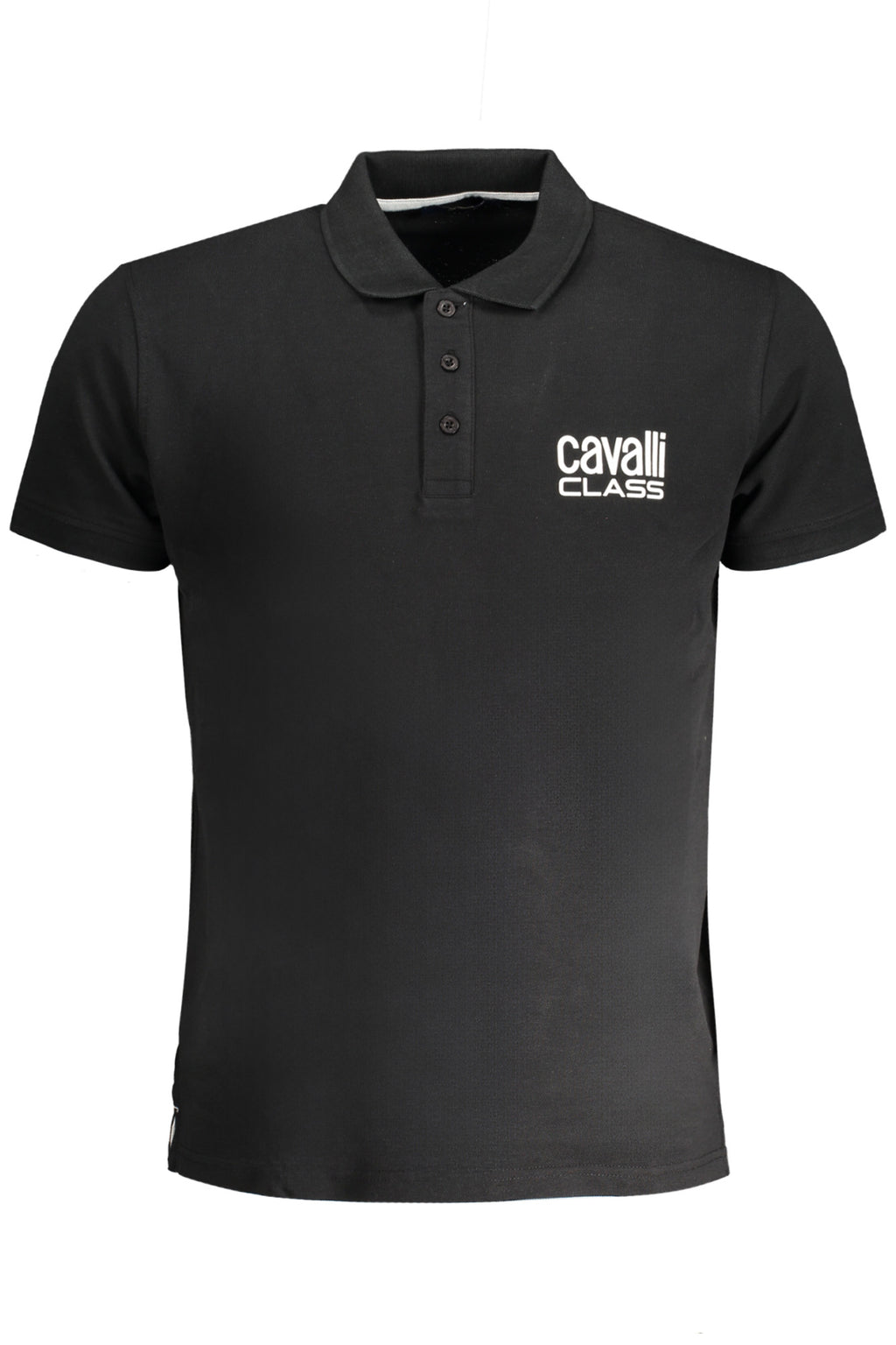 CAVALLI CLASS POLO MANICHE CORTE UOMO NERO