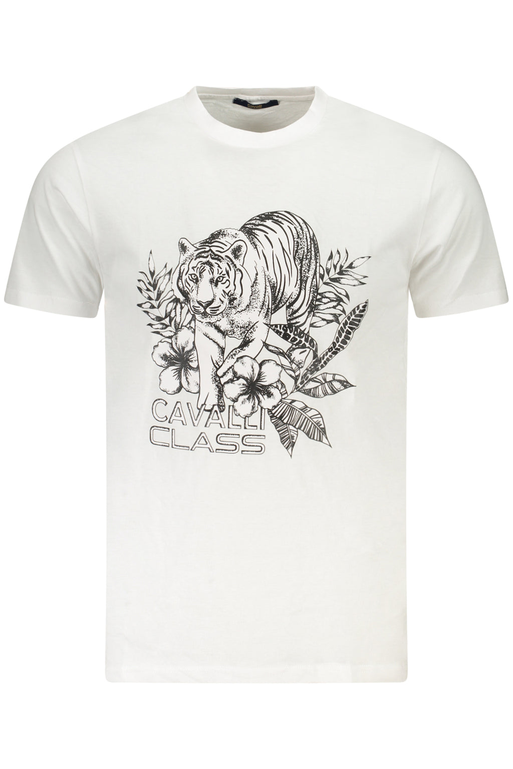 CAVALLI CLASS T-SHIRT MANICHE CORTE UOMO BIANCO