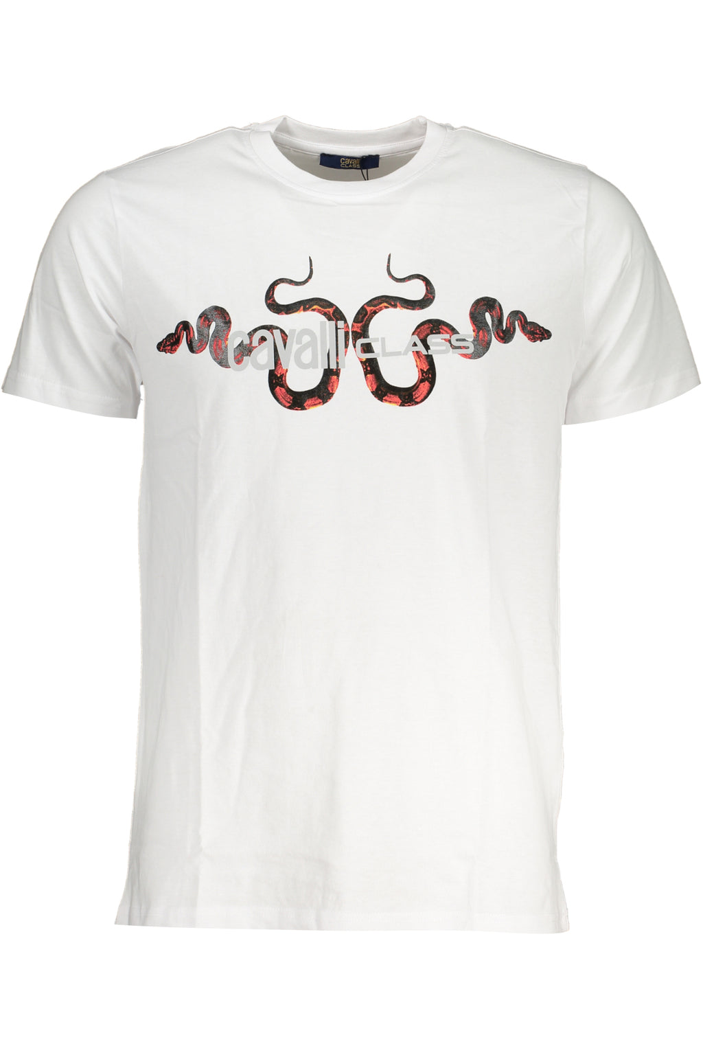 CAVALLI CLASS T-SHIRT MANICHE CORTE UOMO BIANCO