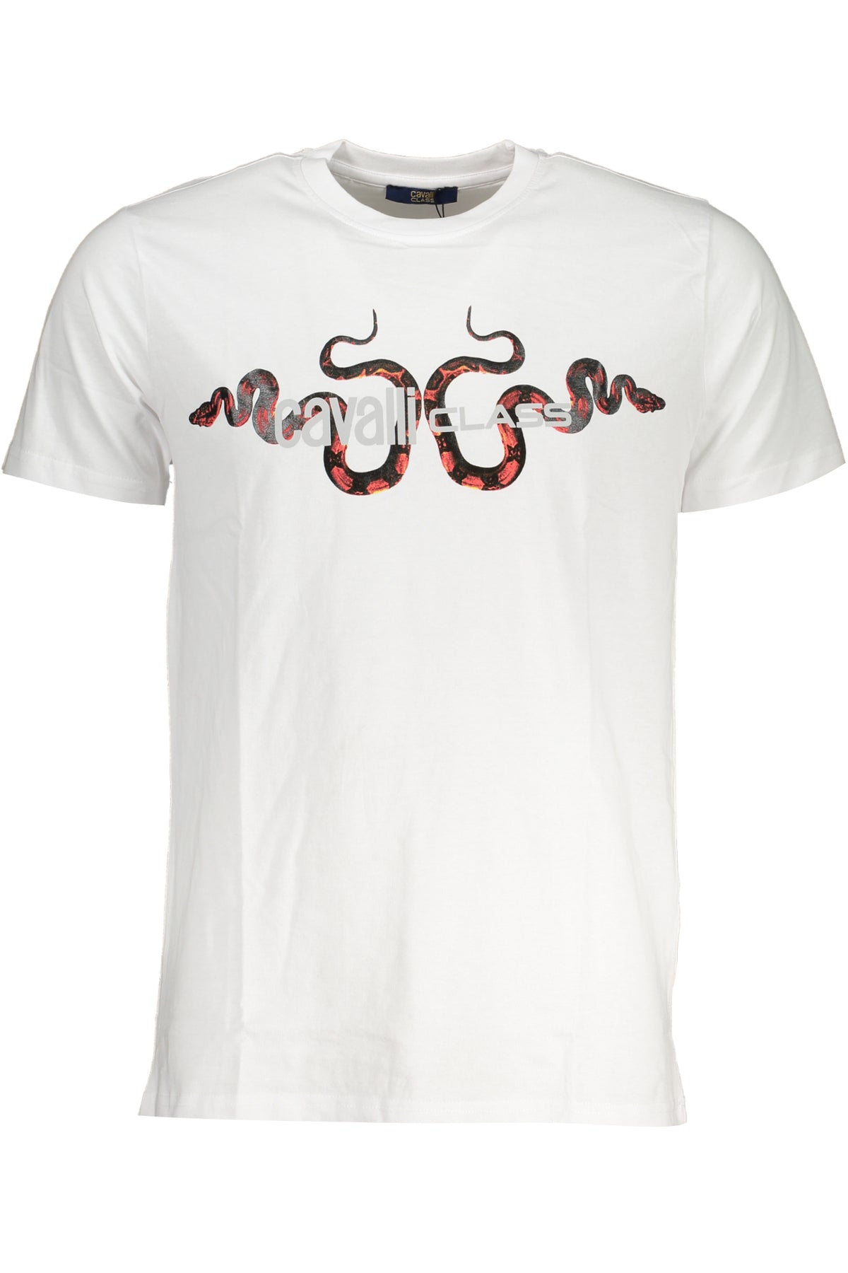 CAVALLI CLASS T-SHIRT MANICHE CORTE UOMO BIANCO