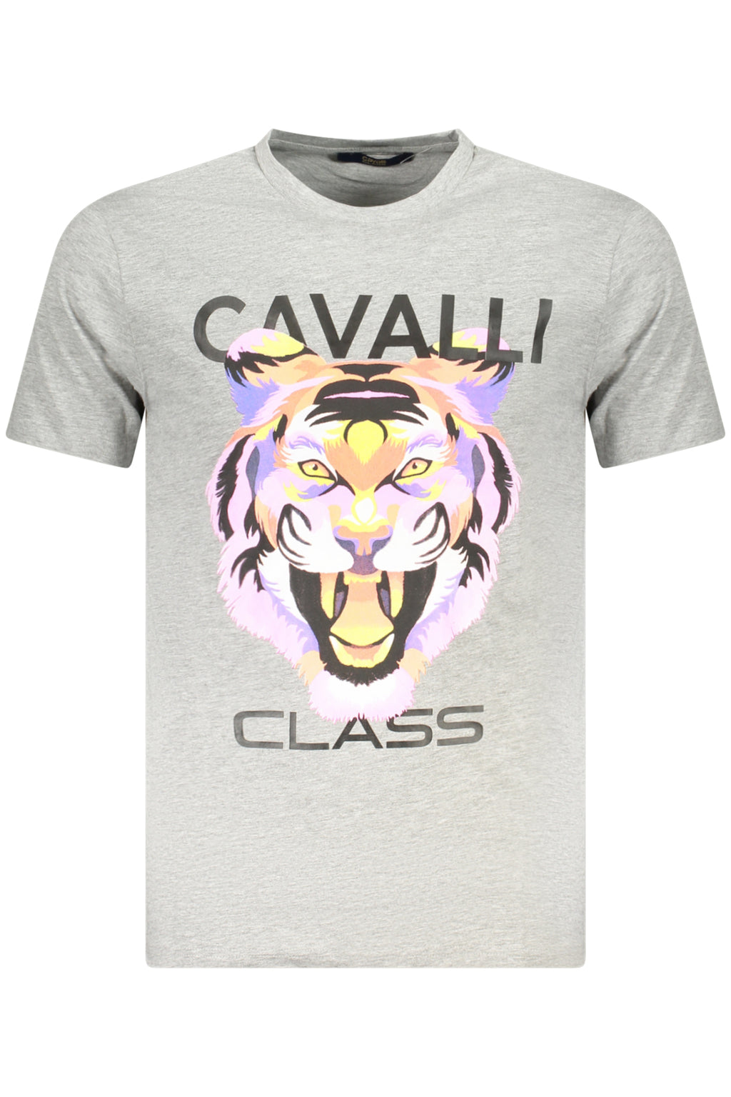 CAVALLI CLASS T-SHIRT MANICHE CORTE UOMO GRIGIO