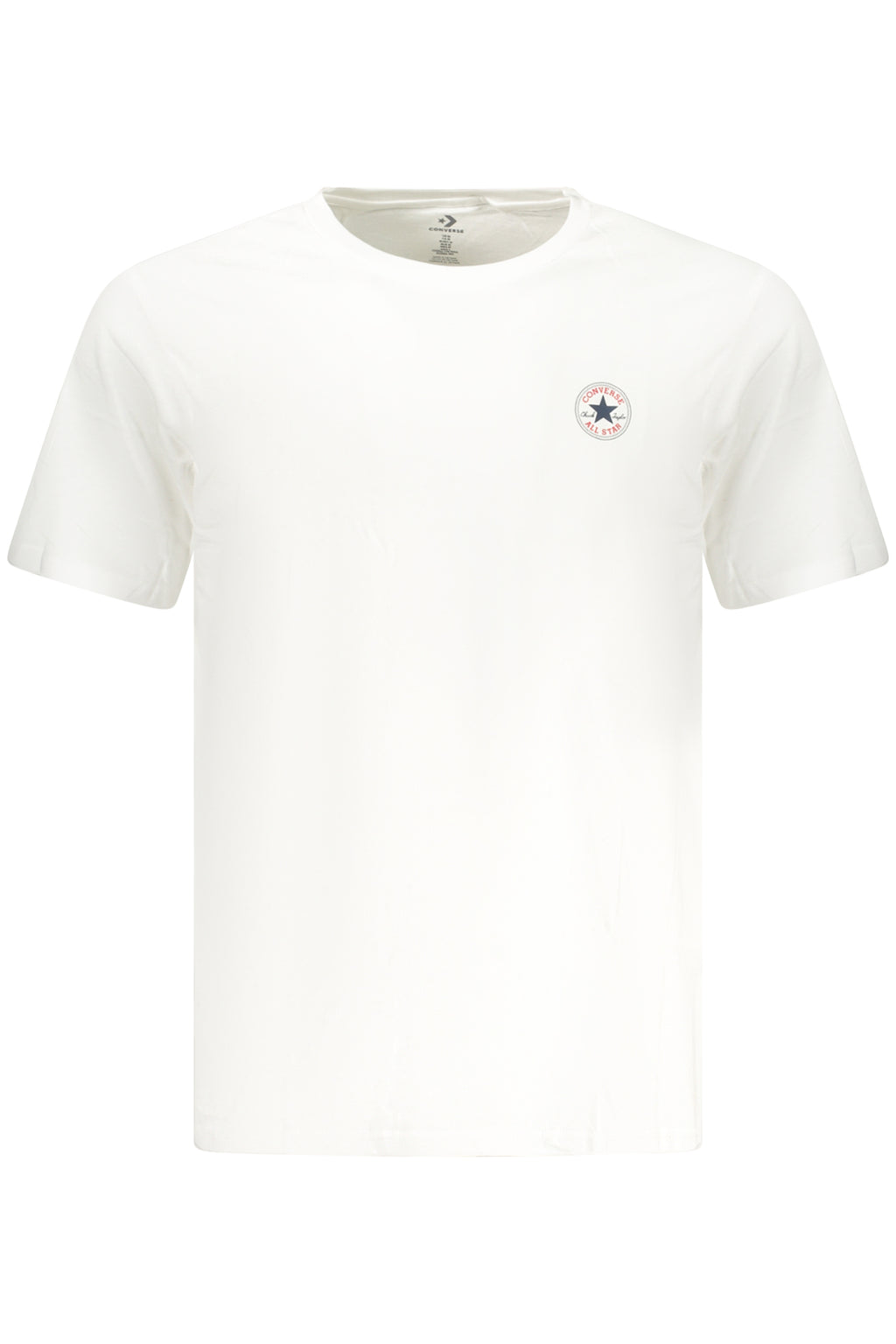 CONVERSE T-SHIRT MANICHE CORTE UOMO BIANCO