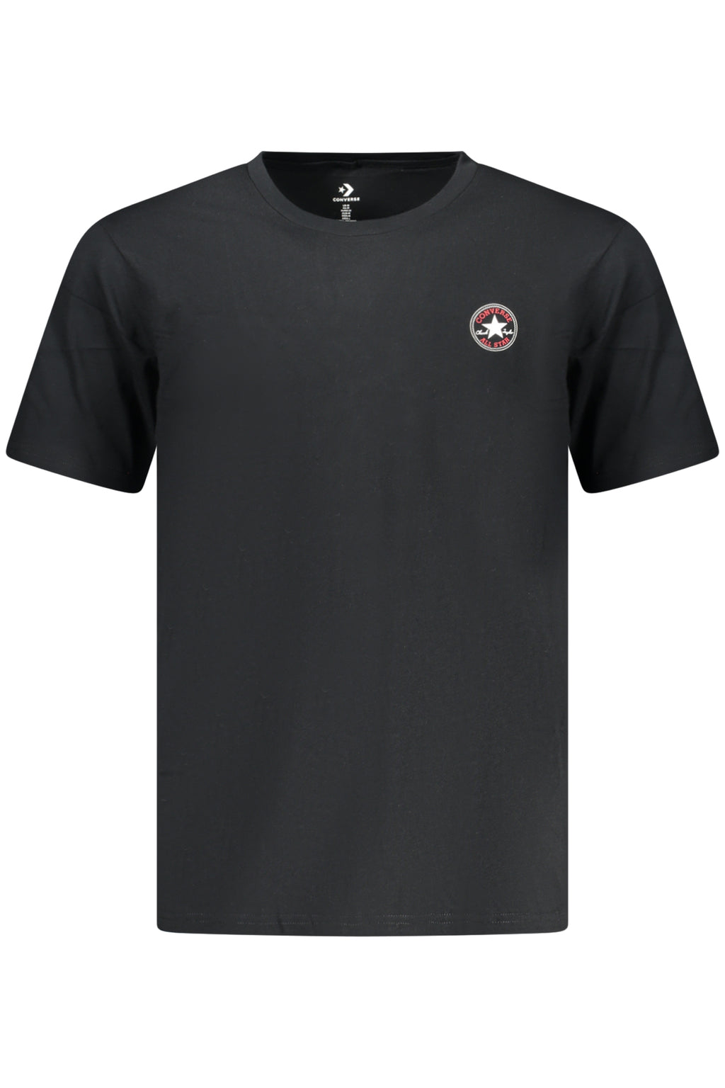 CONVERSE T-SHIRT MANICHE CORTE UOMO NERO
