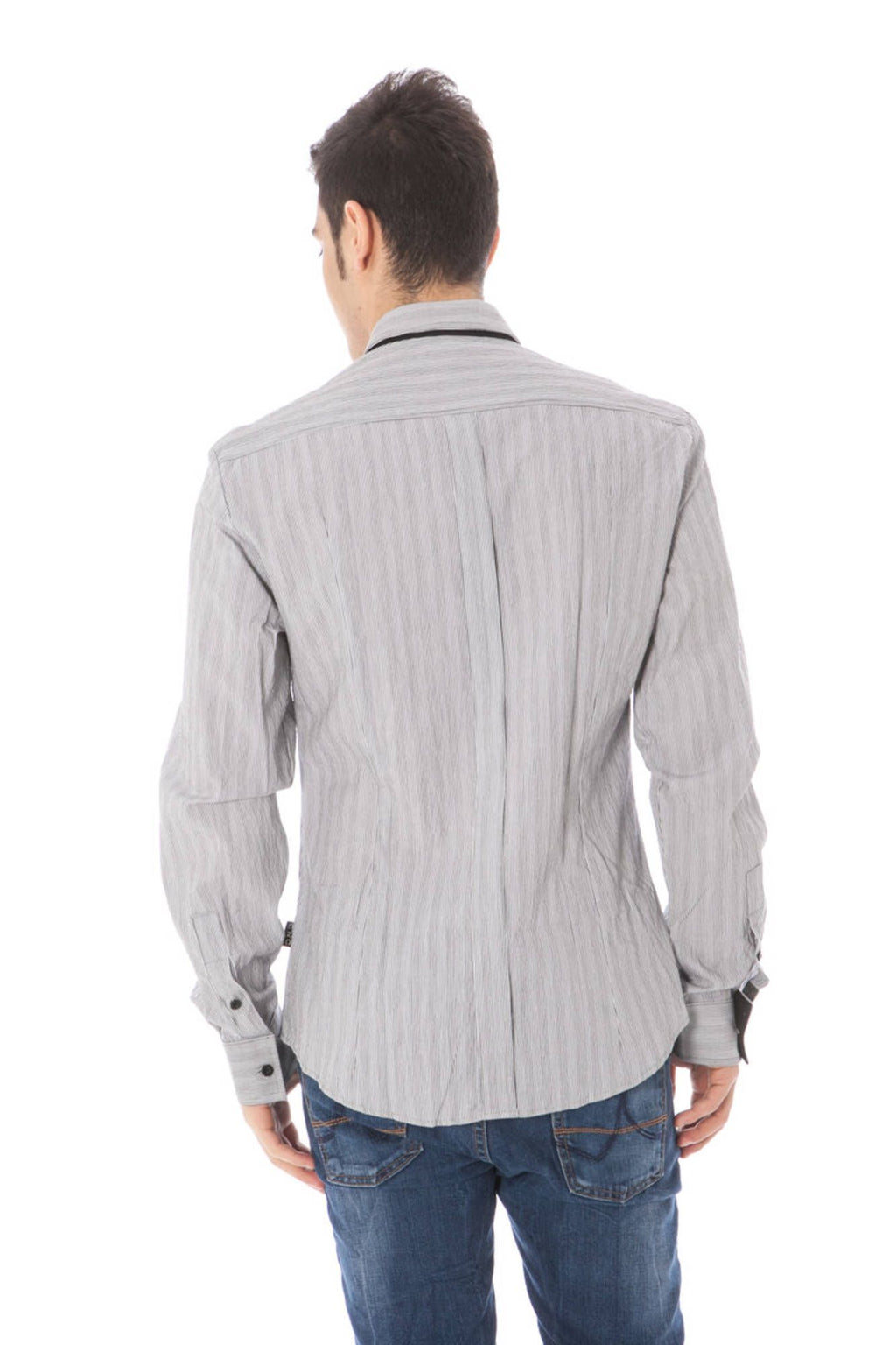 COSTUME NATIONAL CAMICIA MANICHE LUNGHE UOMO BIANCO