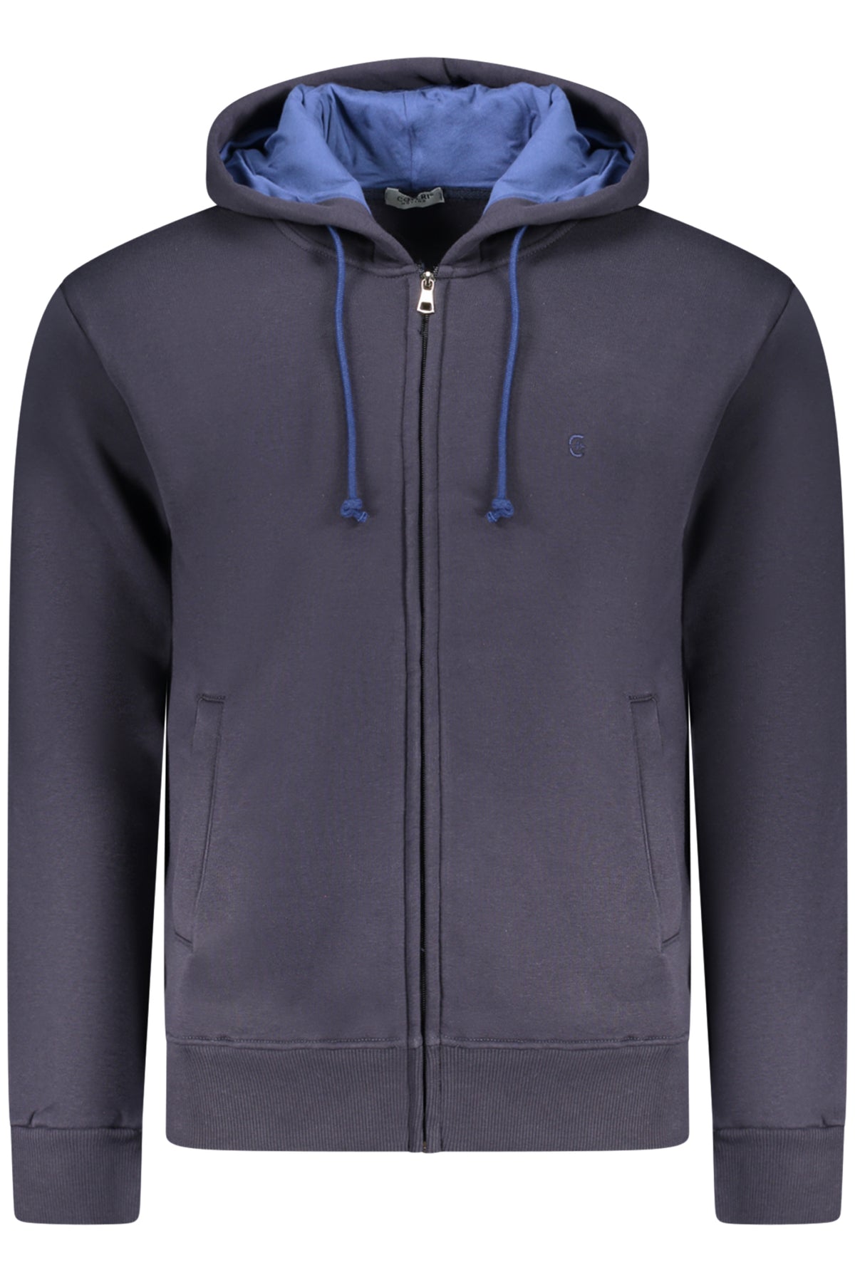 COVERI MOVING FELPA CON ZIP UOMO BLU